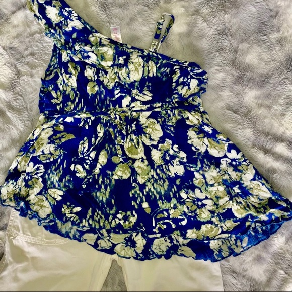 Justice for Girls asymmetrical one shoulder top - Picture 3 of 8